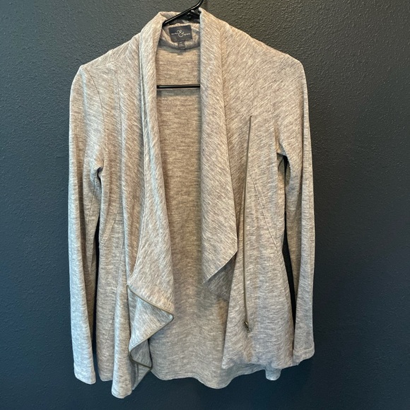 Market & Spruce Side Zip Sweater - Picture 2 of 4